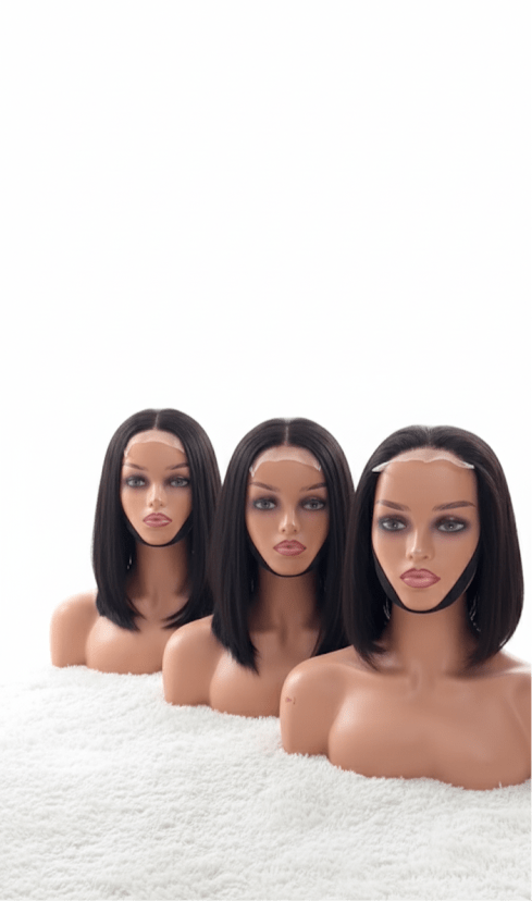 The “Lande” unit - straight 4x4 wig - The Real Hair Co