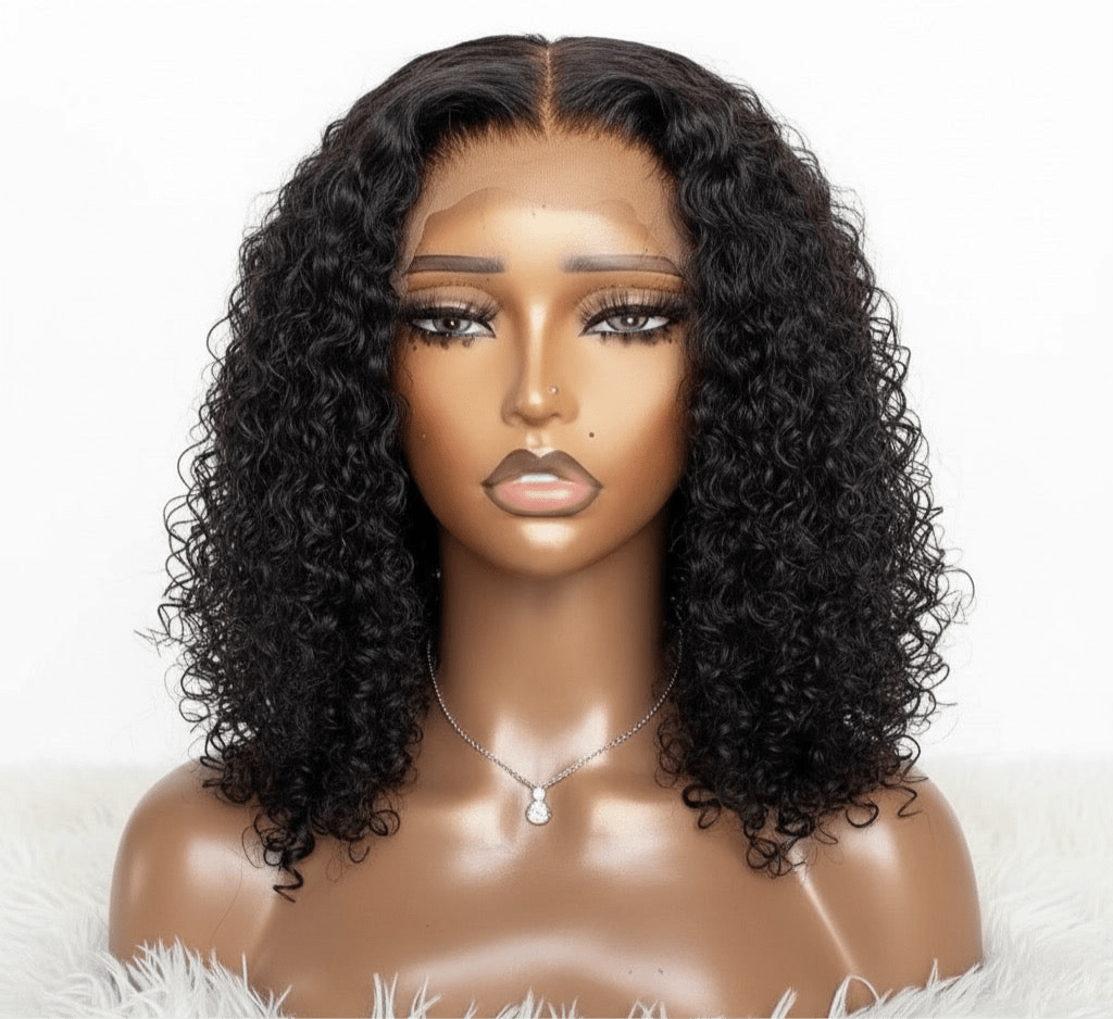 The “Mbali” unit - 13x4 Jerry Curl wig - The Real Hair Co